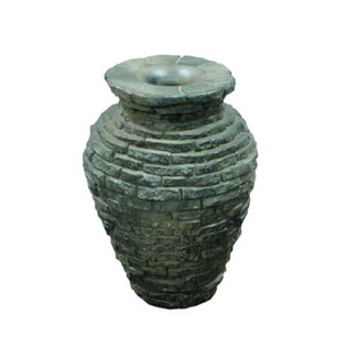 Mini Stacked Slate Urn-Aquascape water feature