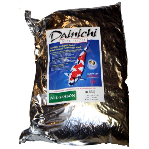 Dainichi All Season Koi Food Large Pellet 22 lbs