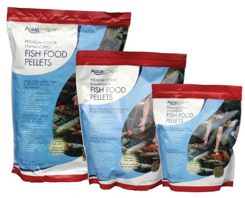 Premium Color Enhancing Fish Food Large Pellets - 20 Kg / approx 22 Lbs ...